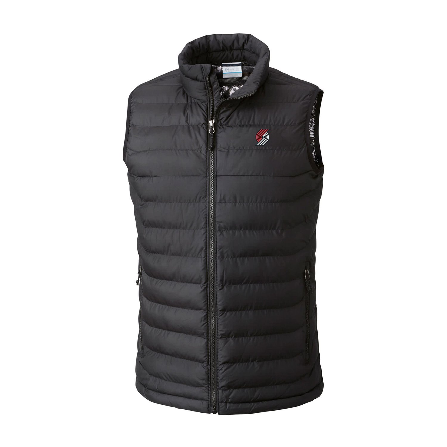 Columbia Sportswear Men's Portland Trail Blazers Powder Lite Omni-Heat Reflective Full Zip Vest  - view number 2