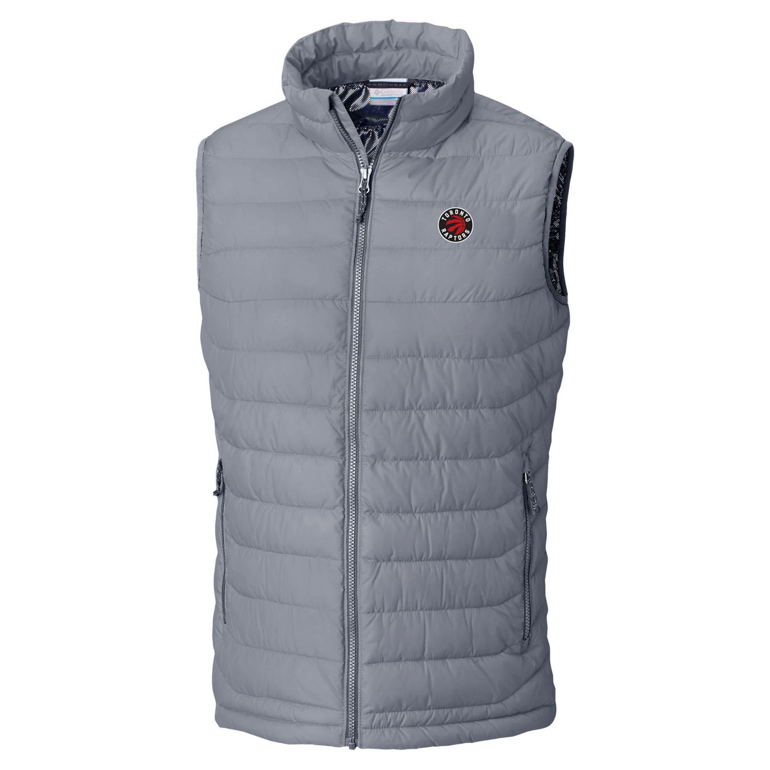 Columbia Sportswear Men's Toronto Raptors Powder Lite Omni-Heat Reflective Full Zip Vest