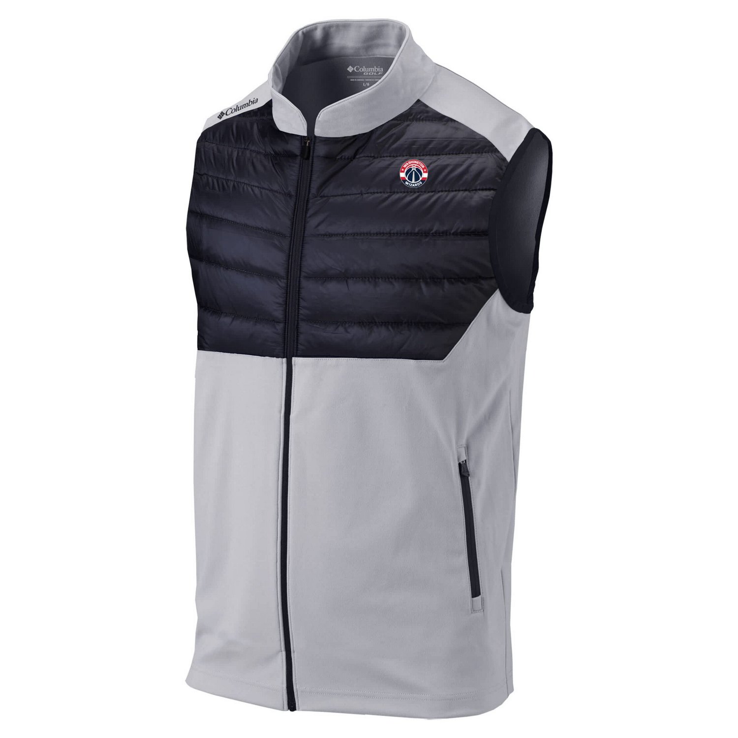 Columbia Sportswear Men's Washington Wizards Omni-Wick In The Element Full Zip Vest