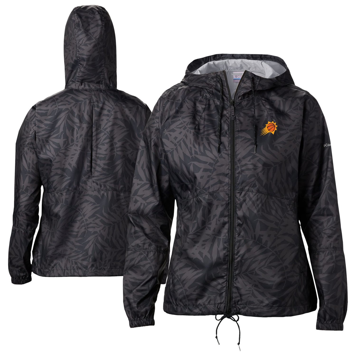 Columbia Sportswear Women's Phoenix Suns Flash Forward Full Zip Windbreaker Jacket