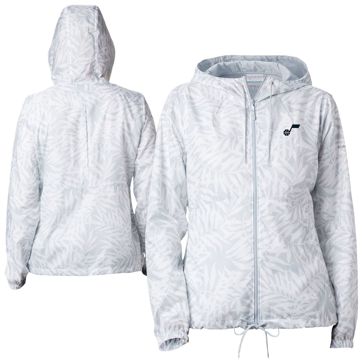 Columbia Sportswear Women's Utah Jazz Flash Forward Full Zip Windbreaker Jacket  - view number 1