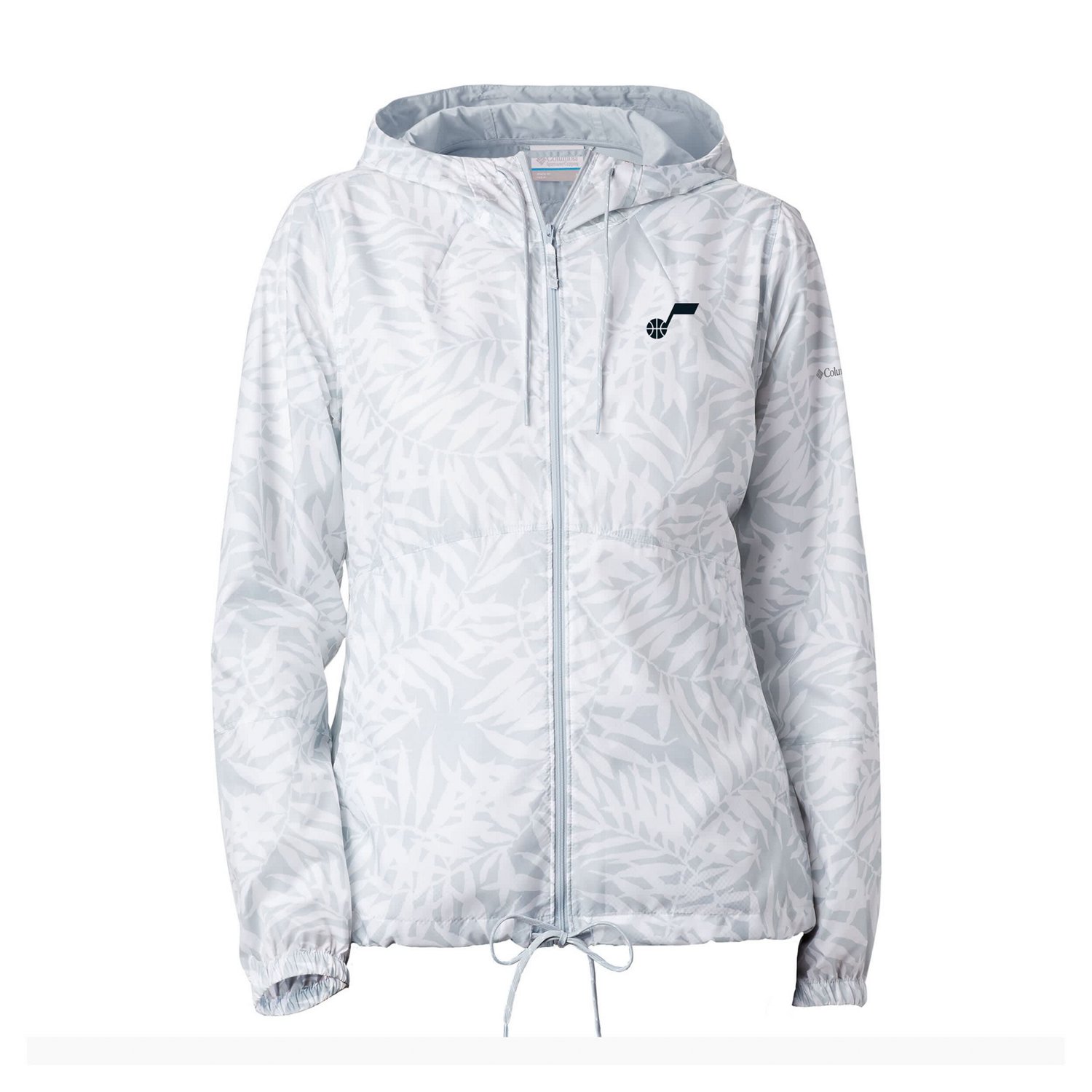 Columbia Sportswear Women's Utah Jazz Flash Forward Full Zip Windbreaker Jacket  - view number 2