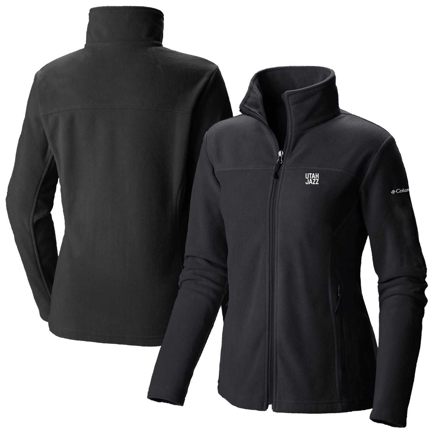 Columbia Sportswear Women's Utah Jazz Give & Go II Fleece Full Zip Jacket