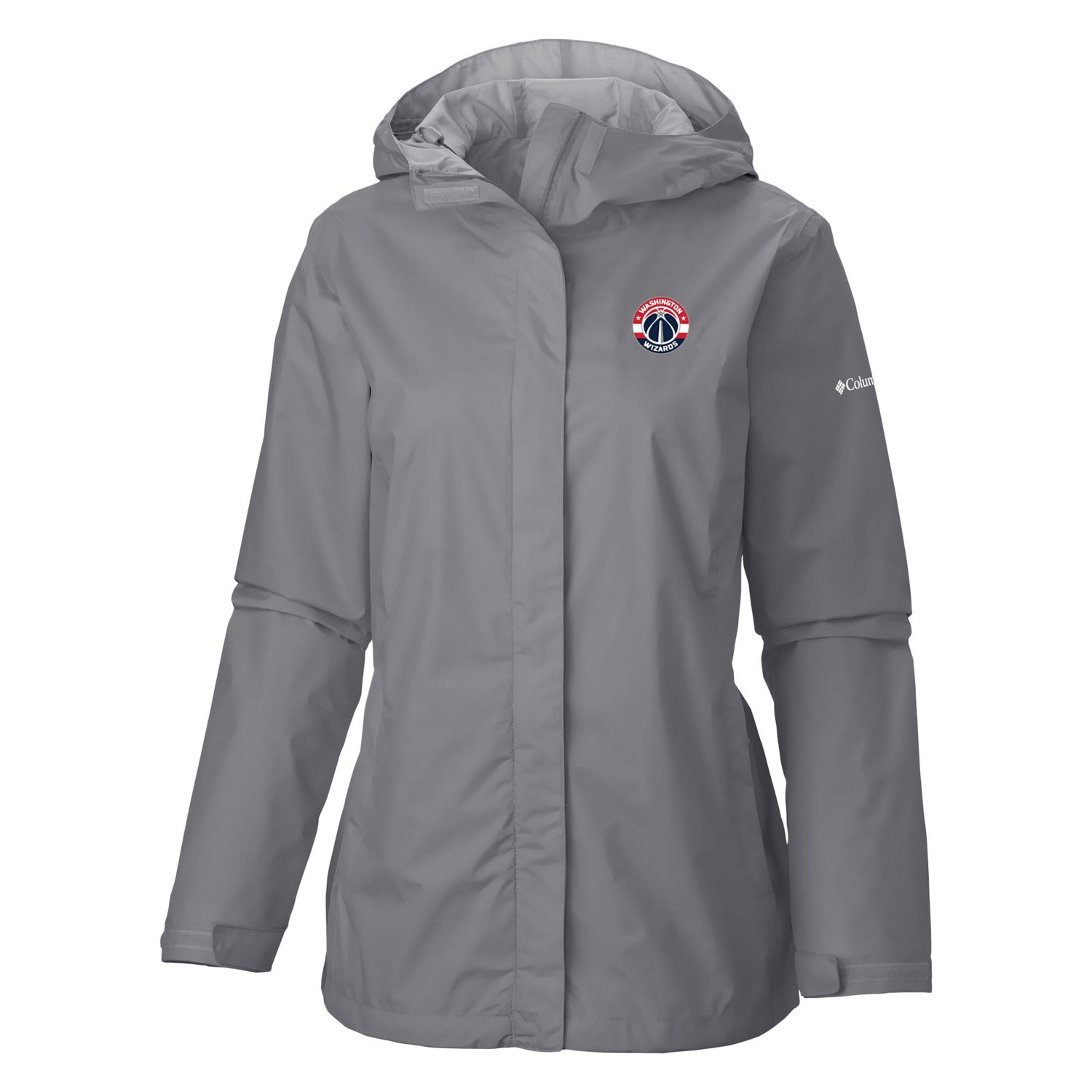Columbia Sportswear Women's Washington Wizards Arcadia Full Zip Rain Jacket  - view number 2