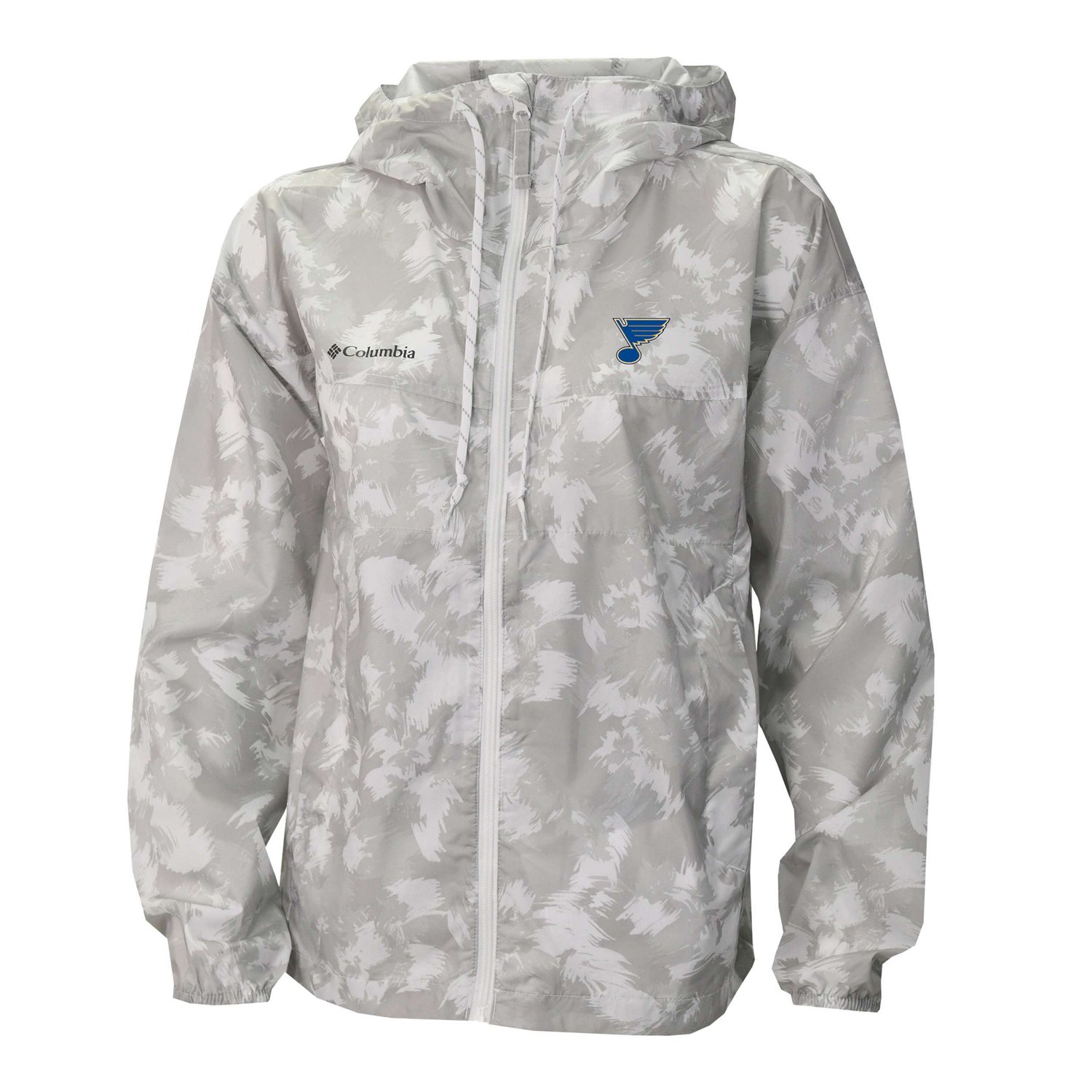 Columbia St Louis Blues Flash Challenger Omni-Shade Full-Zip Windbreaker Jacket                                                  - view number 2