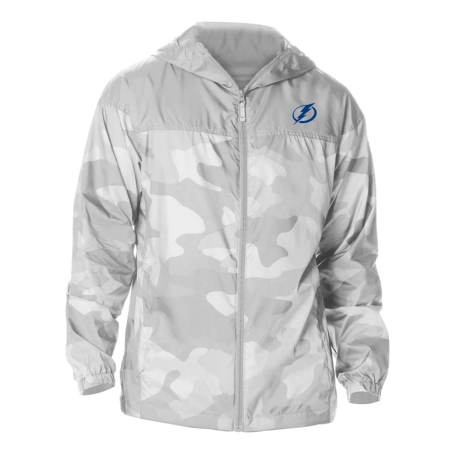 Columbia Tampa Bay Lightning Camo Flash Challenger Omni-Shade Full-Zip Hoodie Windbreaker Jacket                                 - view number 2
