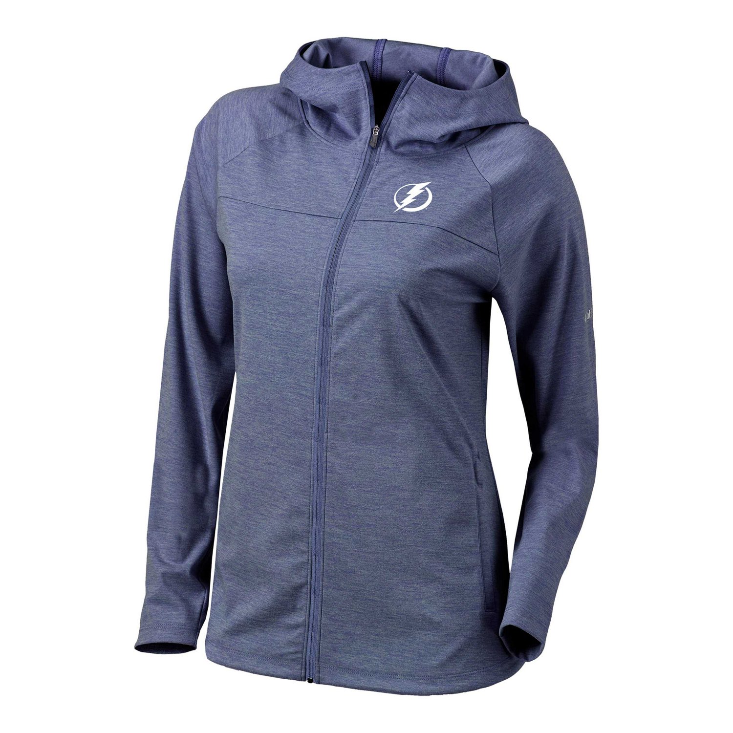 Columbia Tampa Bay Lightning Half Shot Omni-Wick Raglan Full-Zip Hoodie                                                          - view number 2