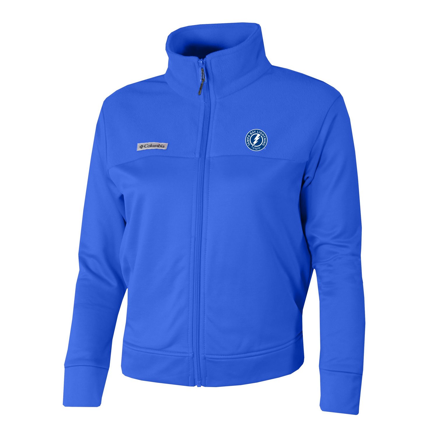 Columbia Tampa Bay Lightning Omni-Wick Cropped River Fleece Full-Zip Jacket                                                      - view number 2