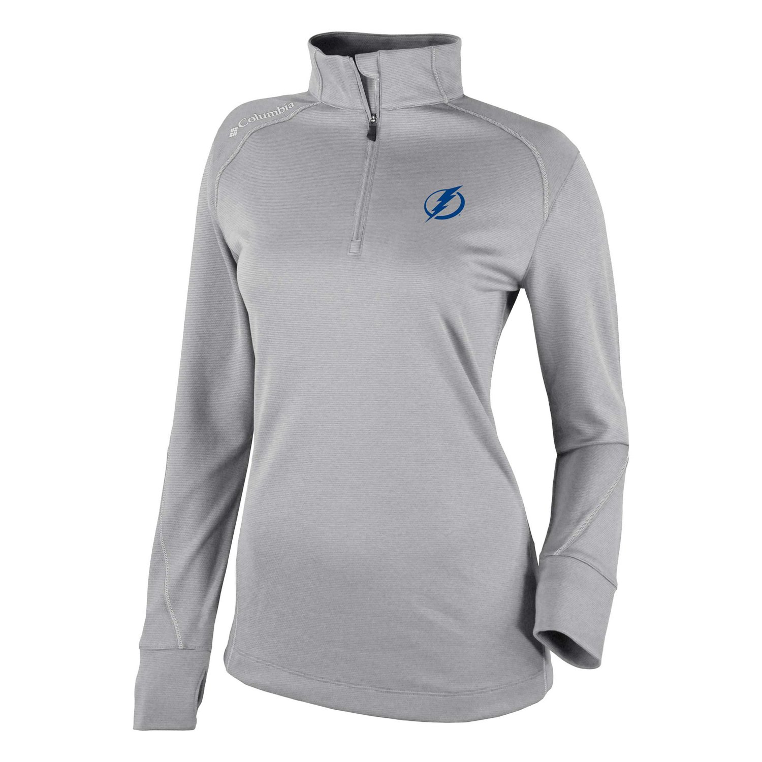 Columbia Tampa Bay Lightning Shotgun Omni-Wick 20 Raglan Quarter-Zip Top - view number 2
