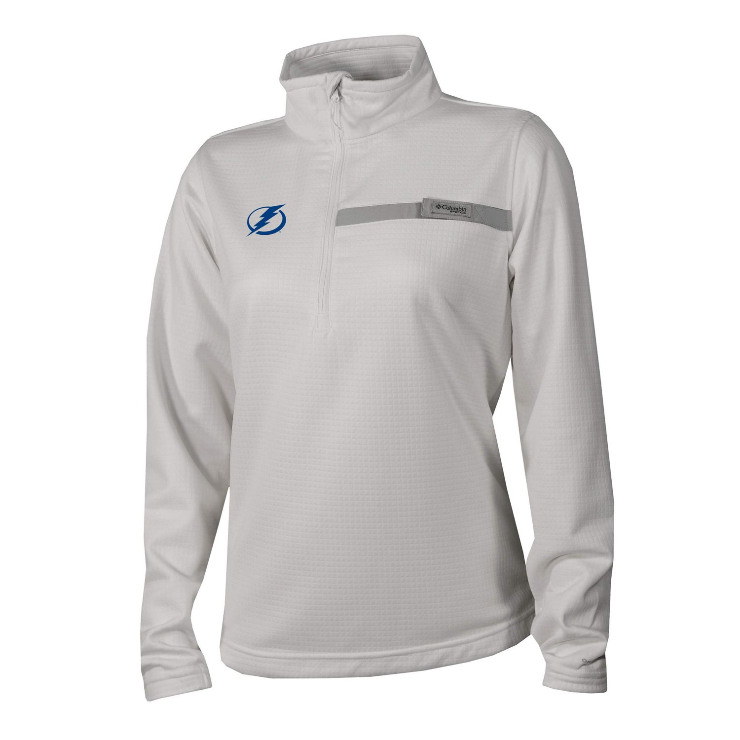 Columbia Tampa Bay Lightning Skiff Guide Fleece Omni-Shade Quarter-Zip Jacket - view number 2