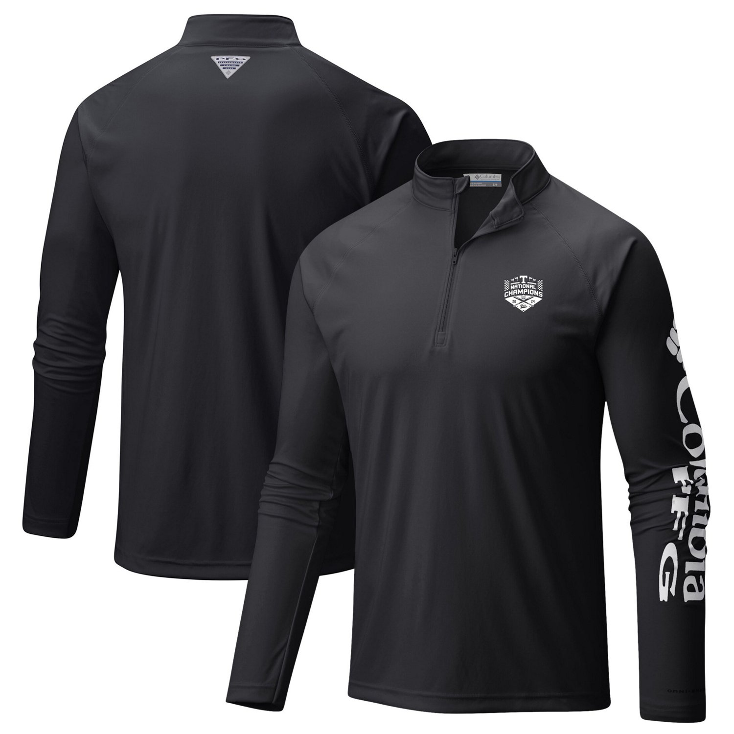 Columbia Tennessee Volunteers 2024 NCAA Baseball College World Series National Champions Terminal Tackle Quarter-Zip Pullover    - view number 1