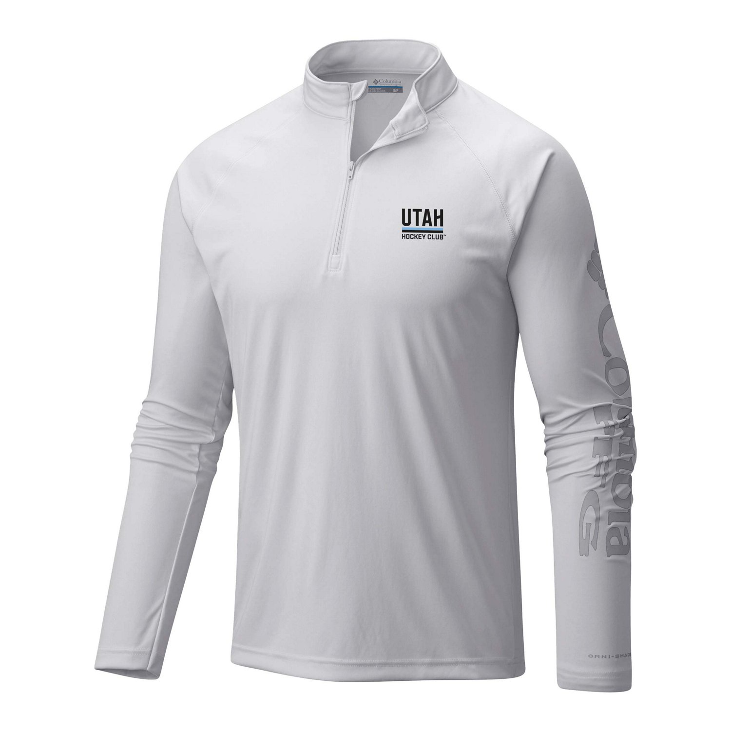 Columbia Utah Hockey Club Terminal Tackle Omni-Wick Raglan Quarter-Zip Top                                                       - view number 2