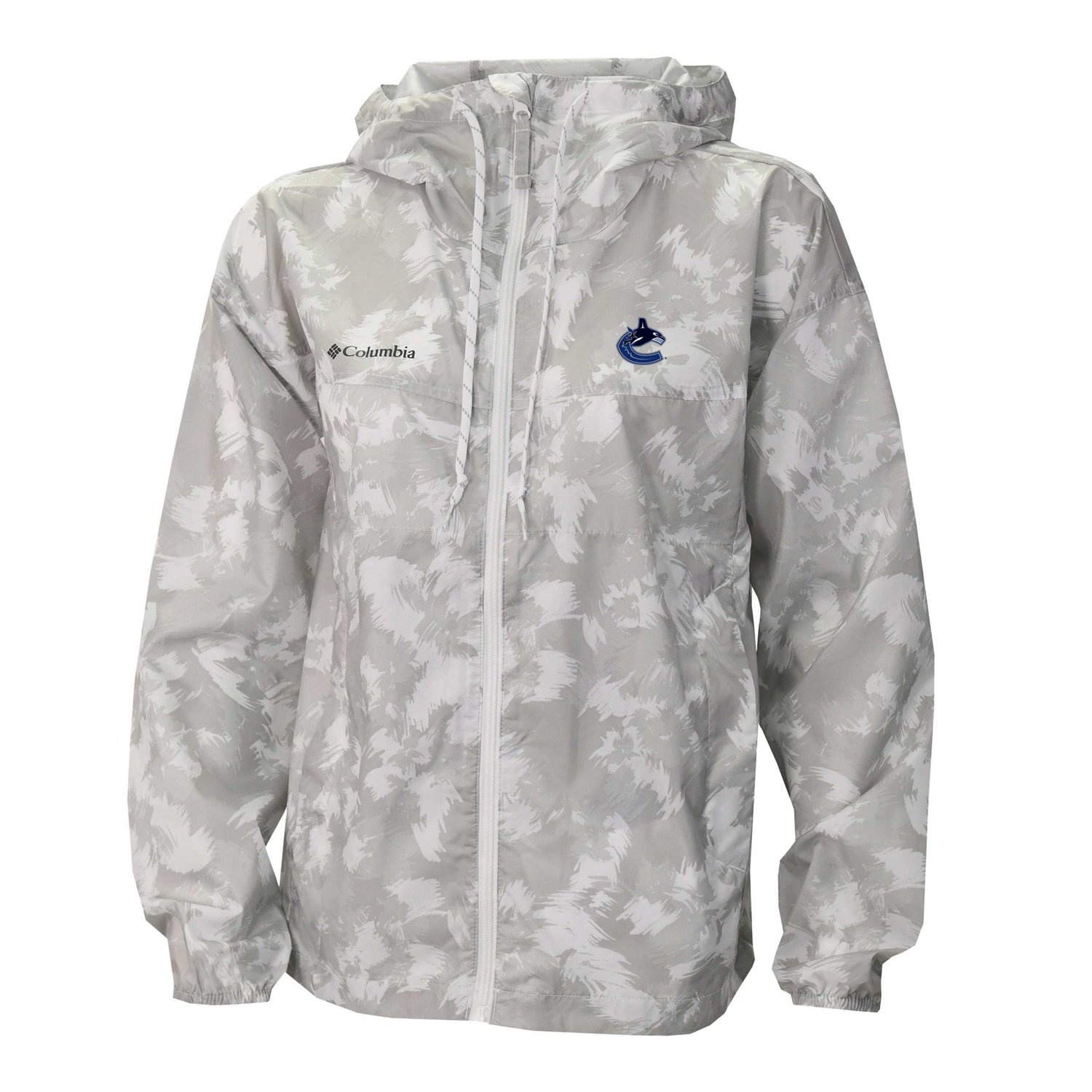 Columbia Vancouver Canucks Flash Challenger Omni-Shade Full-Zip Windbreaker Jacket - view number 2