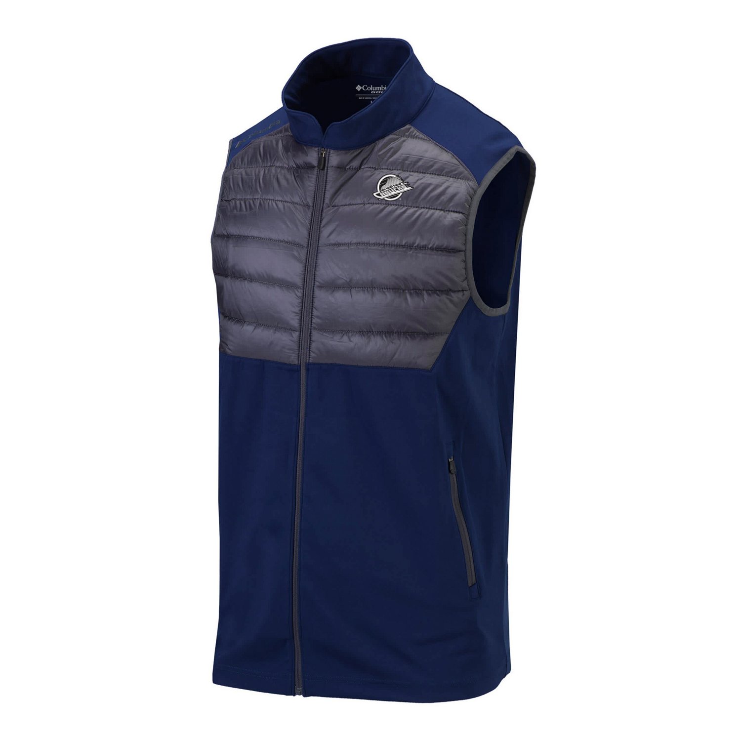 Columbia Vancouver Canucks In The Element Omni-Wick Full-Zip Vest - view number 2