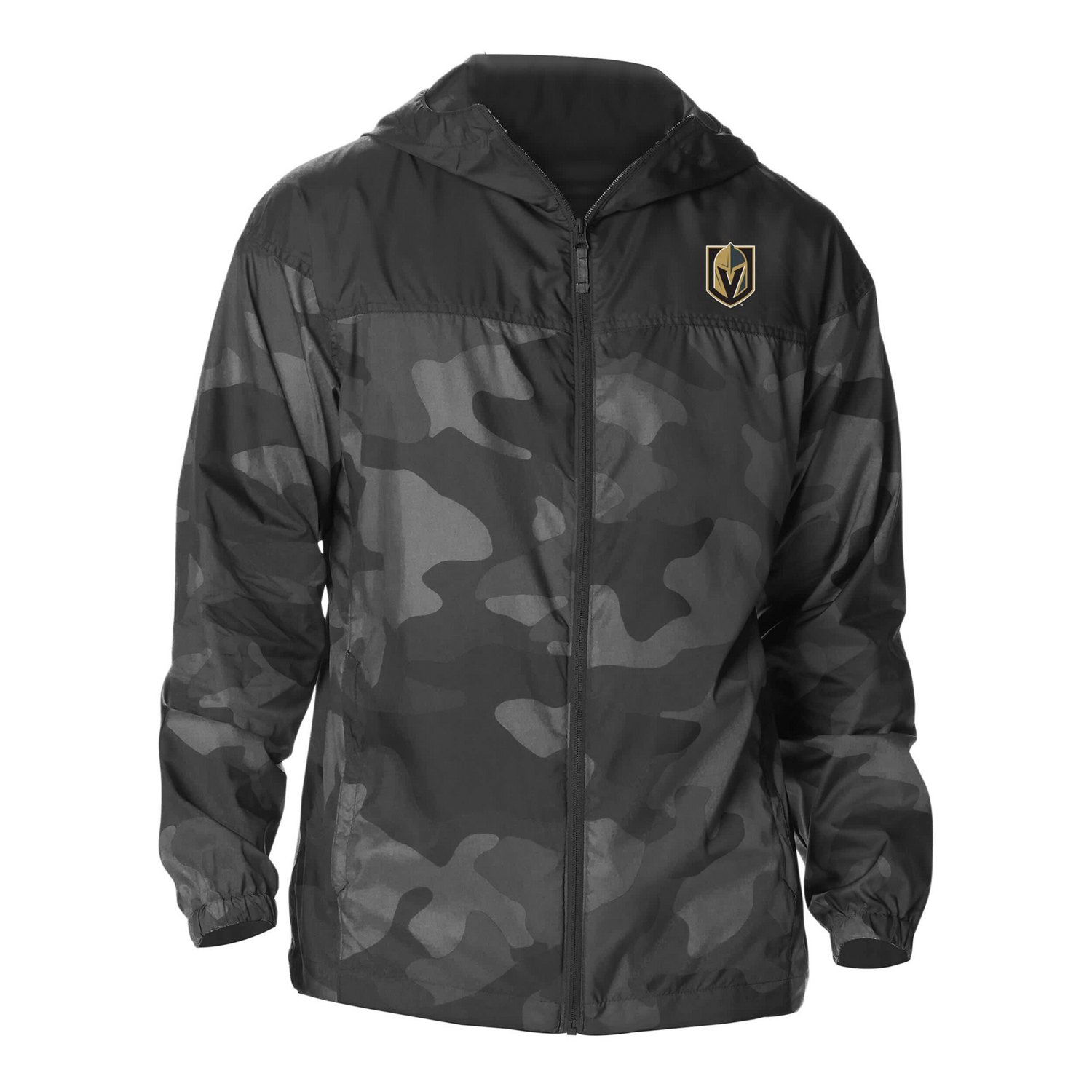 Columbia Vegas Golden Knights Camo Flash Challenger Omni-Shade Full-Zip Hoodie Windbreaker Jacket - view number 2