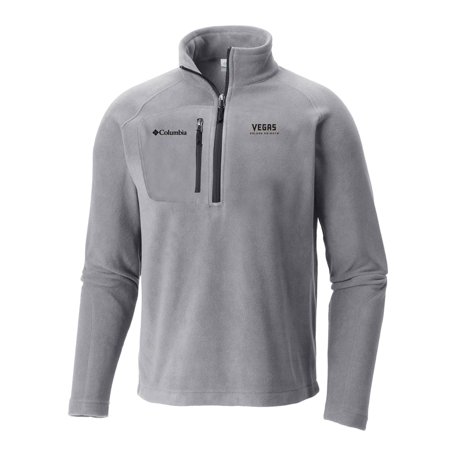 Columbia Vegas Golden Knights Fast Trek III Raglan Half-Zip Fleece Jacket - view number 2