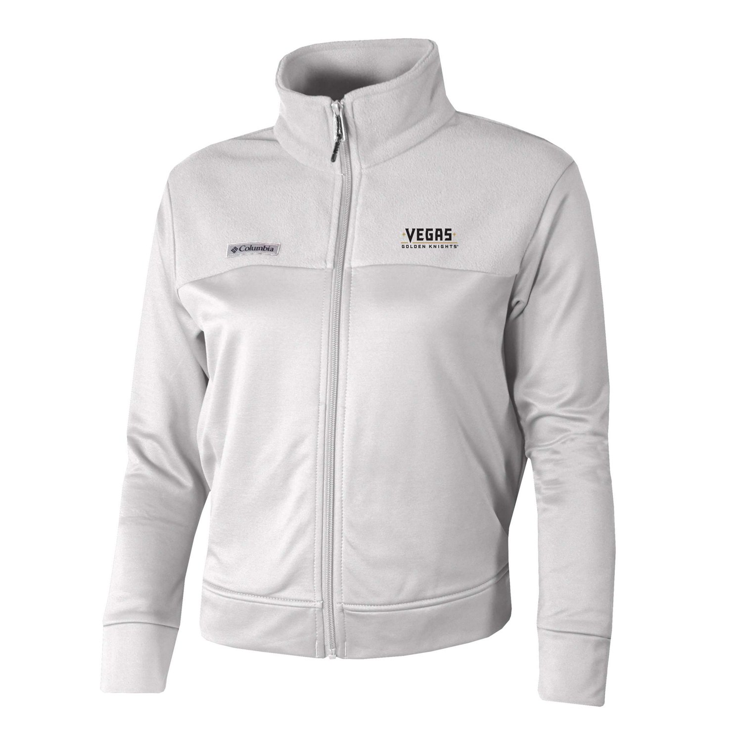 Columbia Vegas Golden Knights Omni-Wick Cropped River Fleece Full-Zip Jacket - view number 2