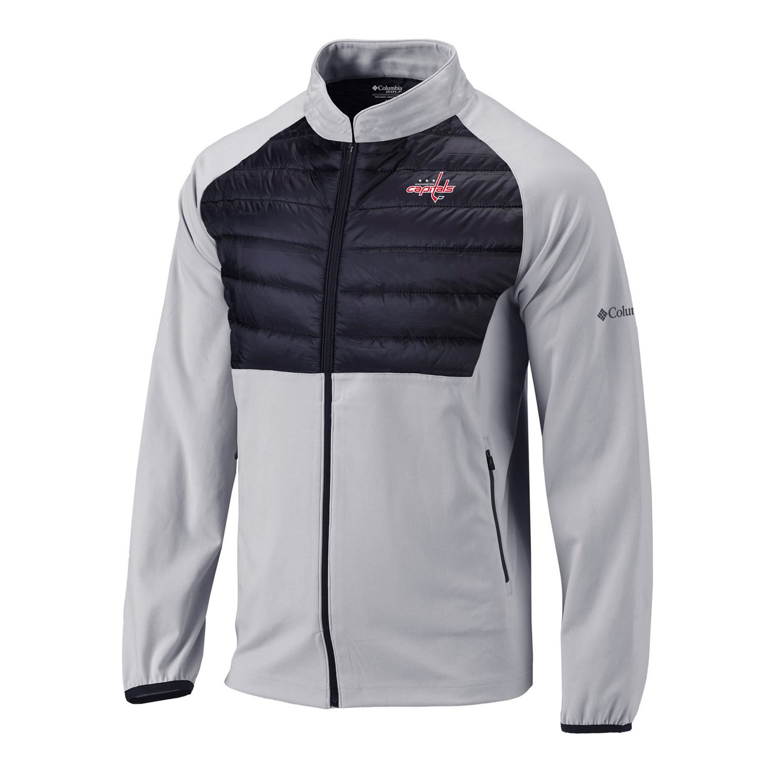 Columbia Washington Capitals In The Element Full-Zip Raglan Omni-Wick Jacket                                                     - view number 2