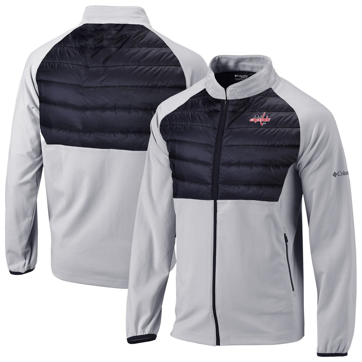 Columbia Washington Capitals In The Element Full-Zip Raglan Omni-Wick Jacket
