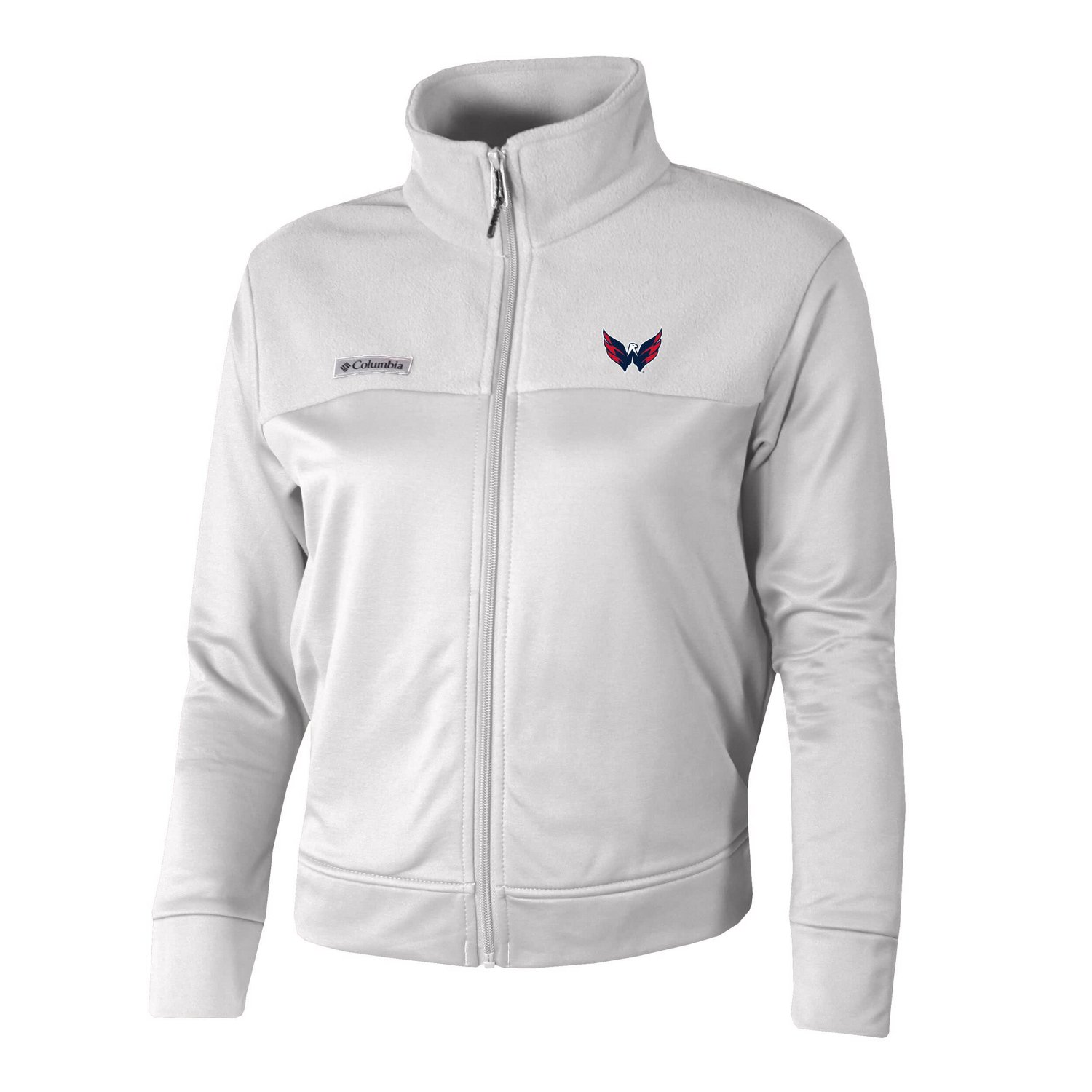 Columbia Washington Capitals Omni-Wick Cropped River Fleece Full-Zip Jacket - view number 2