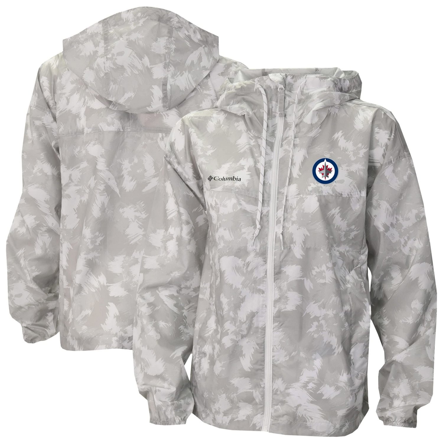 Columbia Winnipeg Jets Flash Challenger Omni-Shade Full-Zip Windbreaker Jacket - view number 1