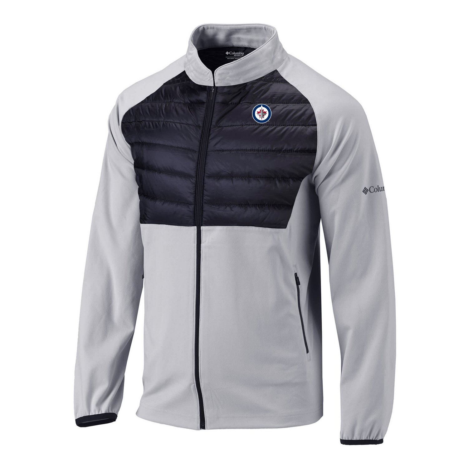 Columbia Winnipeg Jets In The Element Full-Zip Raglan Omni-Wick Jacket - view number 2