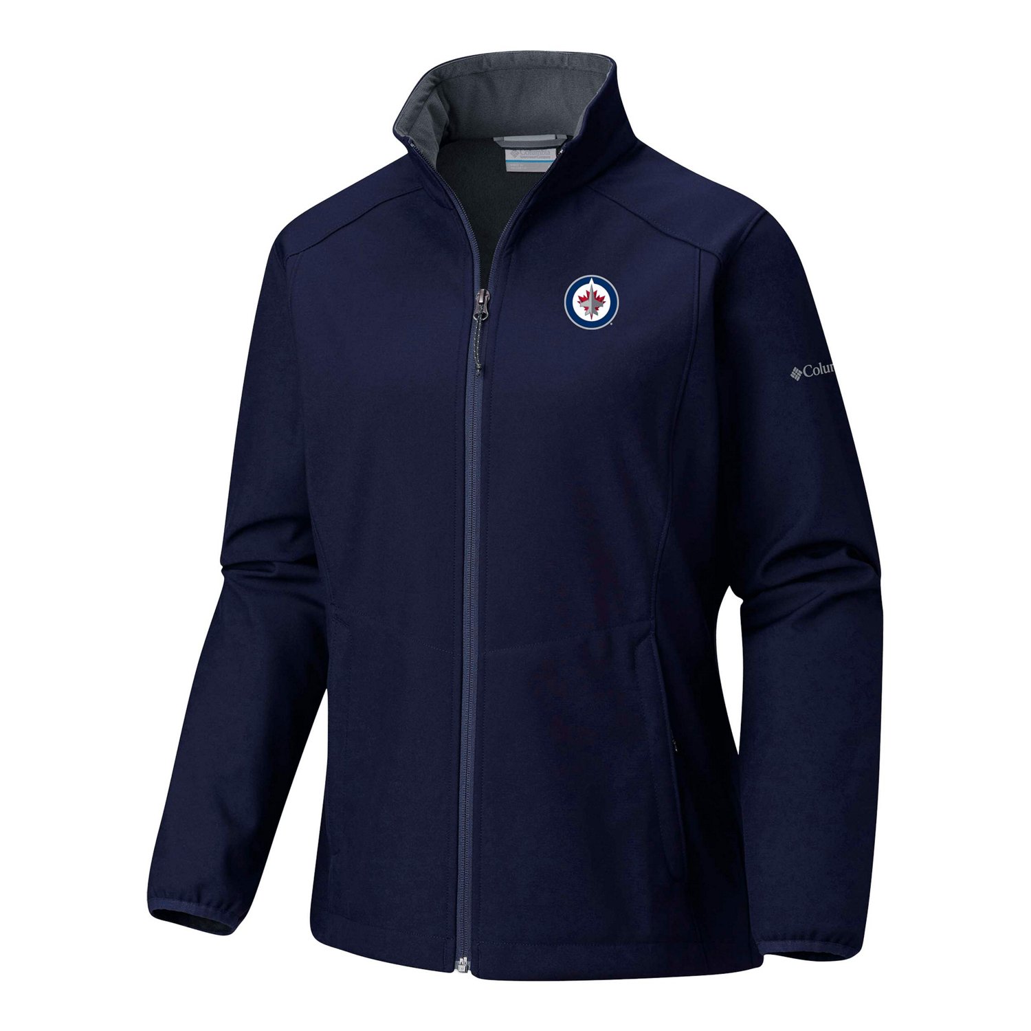 Columbia Winnipeg Jets Kruser Ridge II Shoftshell Full-Zip Jacket - view number 2