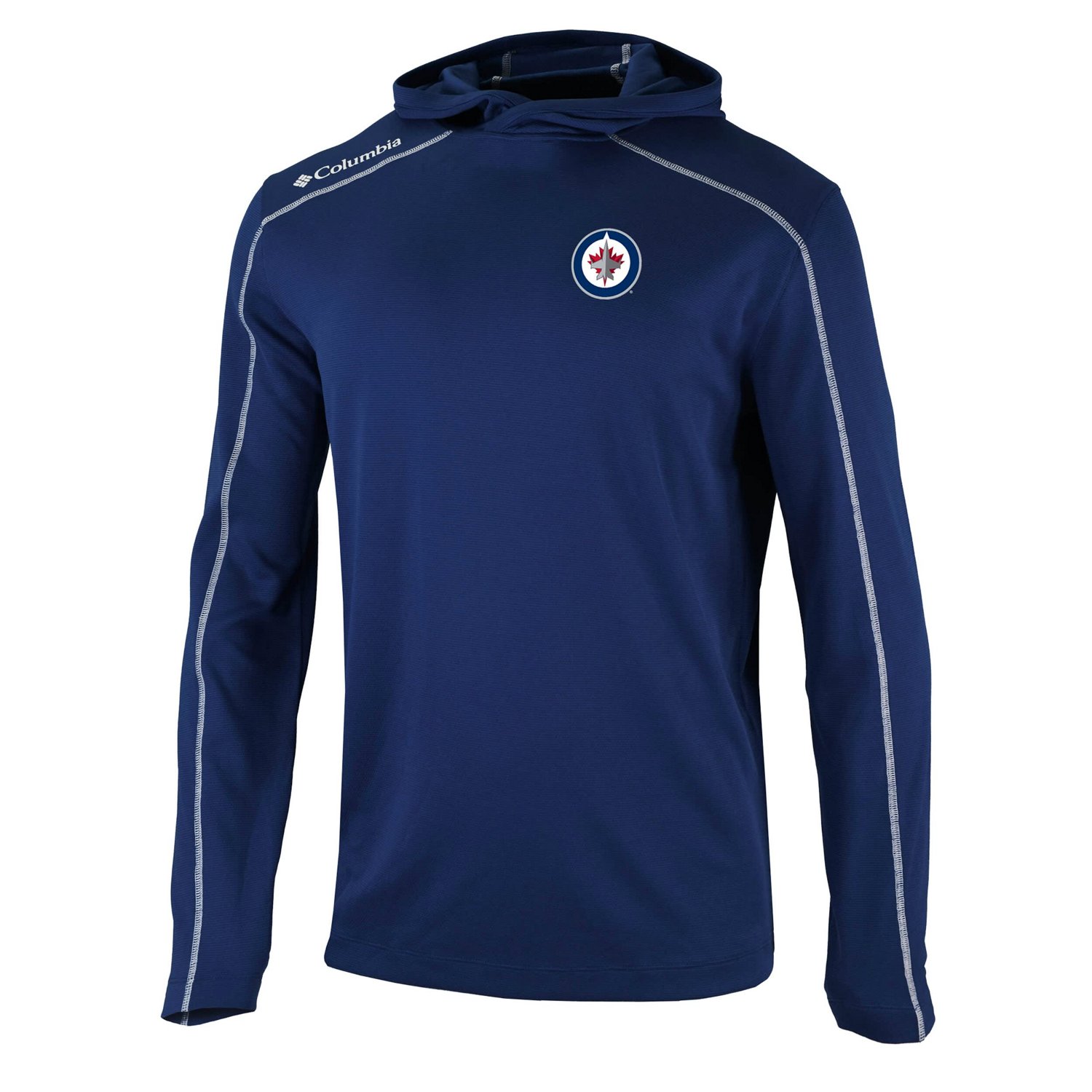 Columbia Winnipeg Jets Shotgun Omni-Wick Pullover Hoodie                                                                         - view number 2