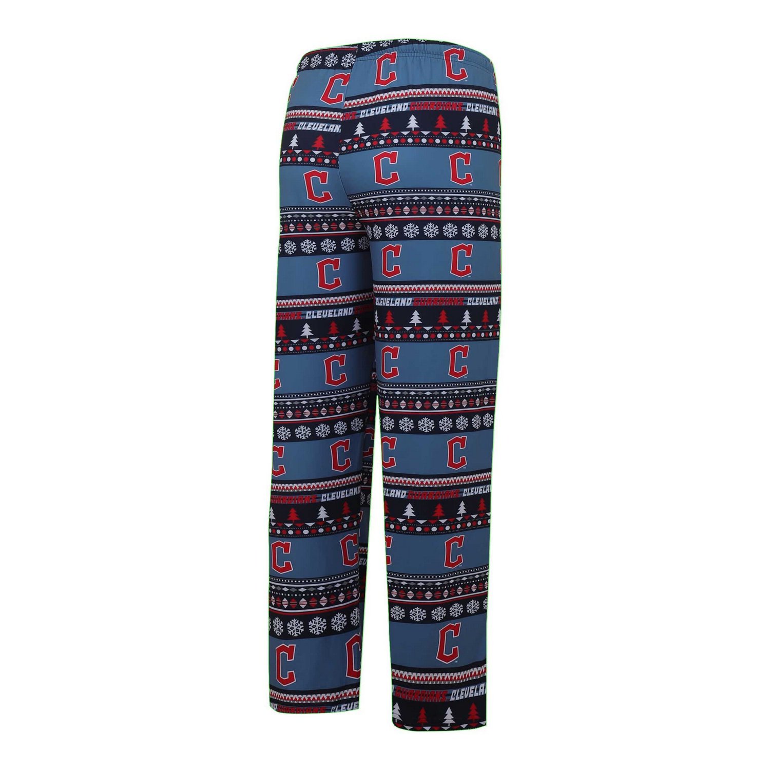 Concepts Sport Cleveland Guardians Knit Ugly Sweater Long Sleeve Top  Pants Set - view number 3