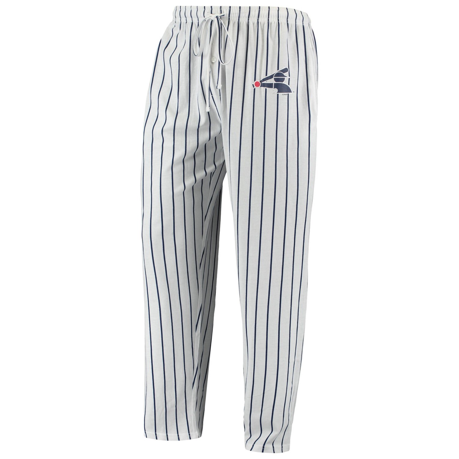 Concepts Sport Navy Chicago Sox Logo Vigor Pinstripe Pants - view number 2