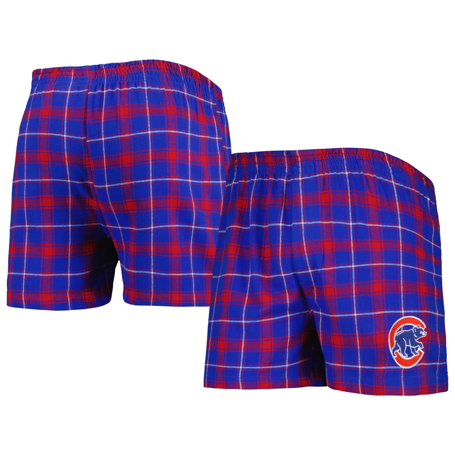 Concepts Sport Red Chicago Cubs Ledger Flannel Boxers