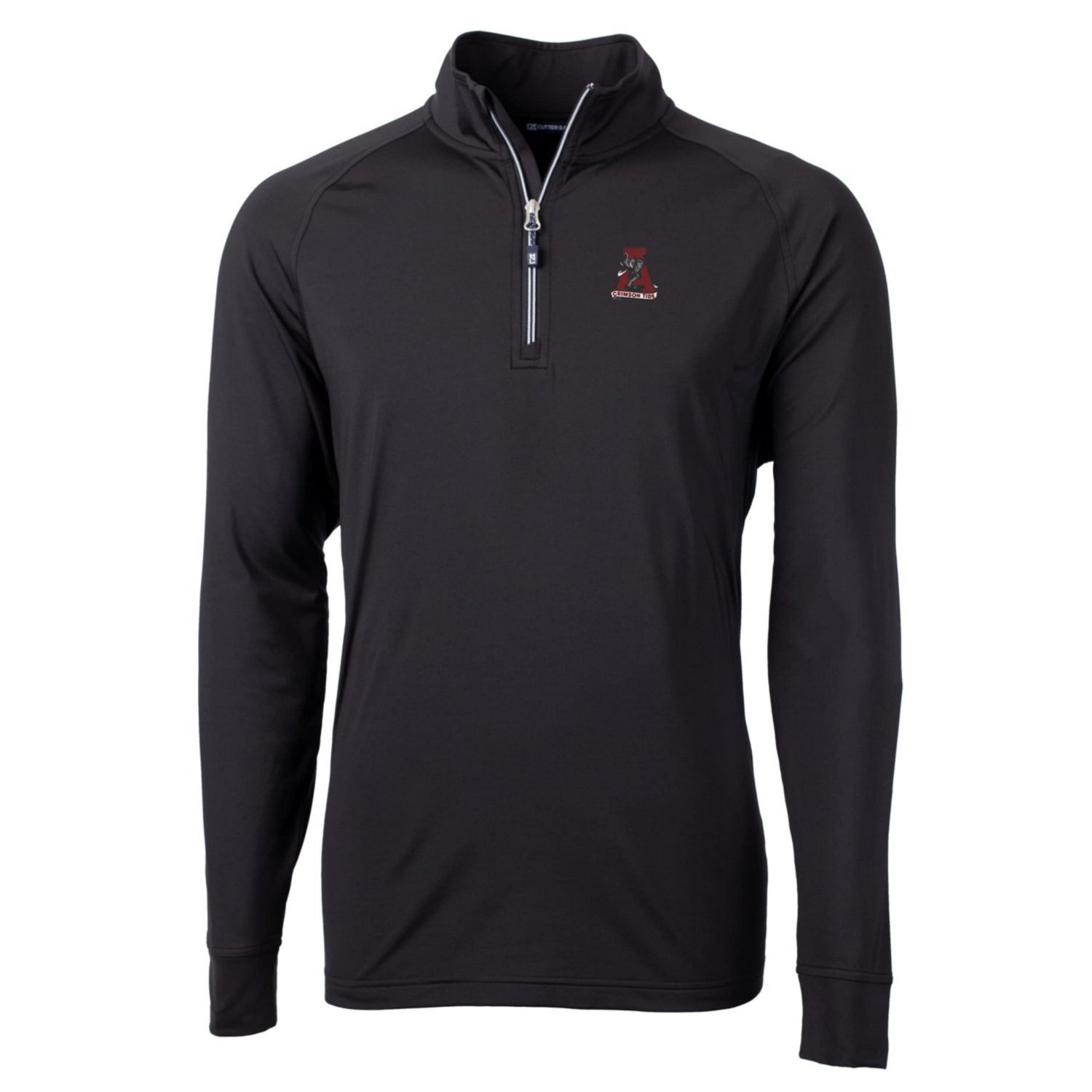 Cutter  Buck Alabama Crimson Tide Adapt Eco Knit Stretch Recycled Quarter-Zip Pullover Top - view number 2