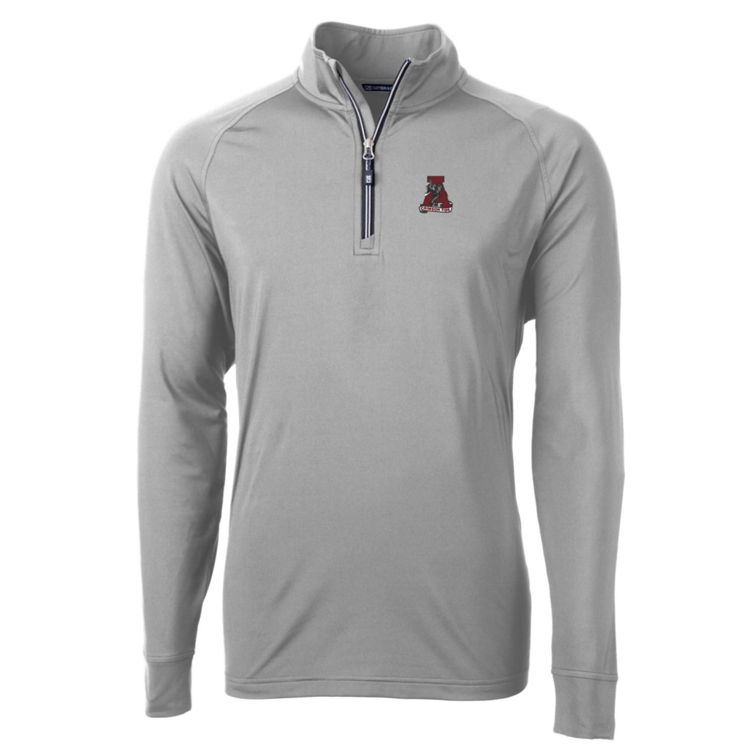 Cutter  Buck Alabama Crimson Tide Adapt Eco Knit Stretch Recycled Quarter-Zip Pullover Top - view number 2