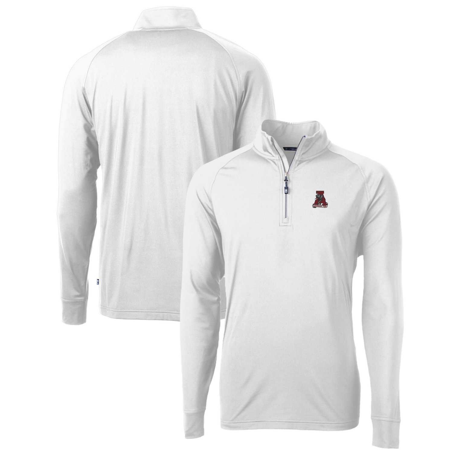 Cutter  Buck Alabama Crimson Tide Adapt Eco Knit Stretch Recycled Quarter-Zip Pullover Top - view number 1