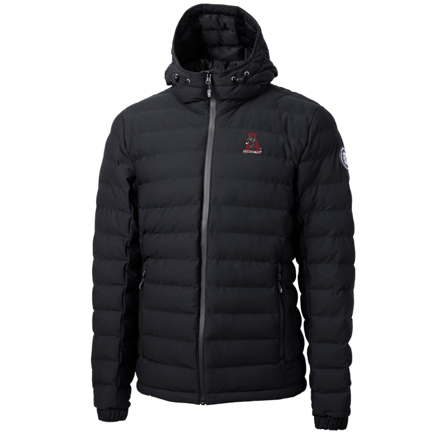 Cutter  Buck Alabama Crimson Tide Mission Ridge Repreve Eco Insulated Puffer Full-Zip Jacket                                     - view number 2
