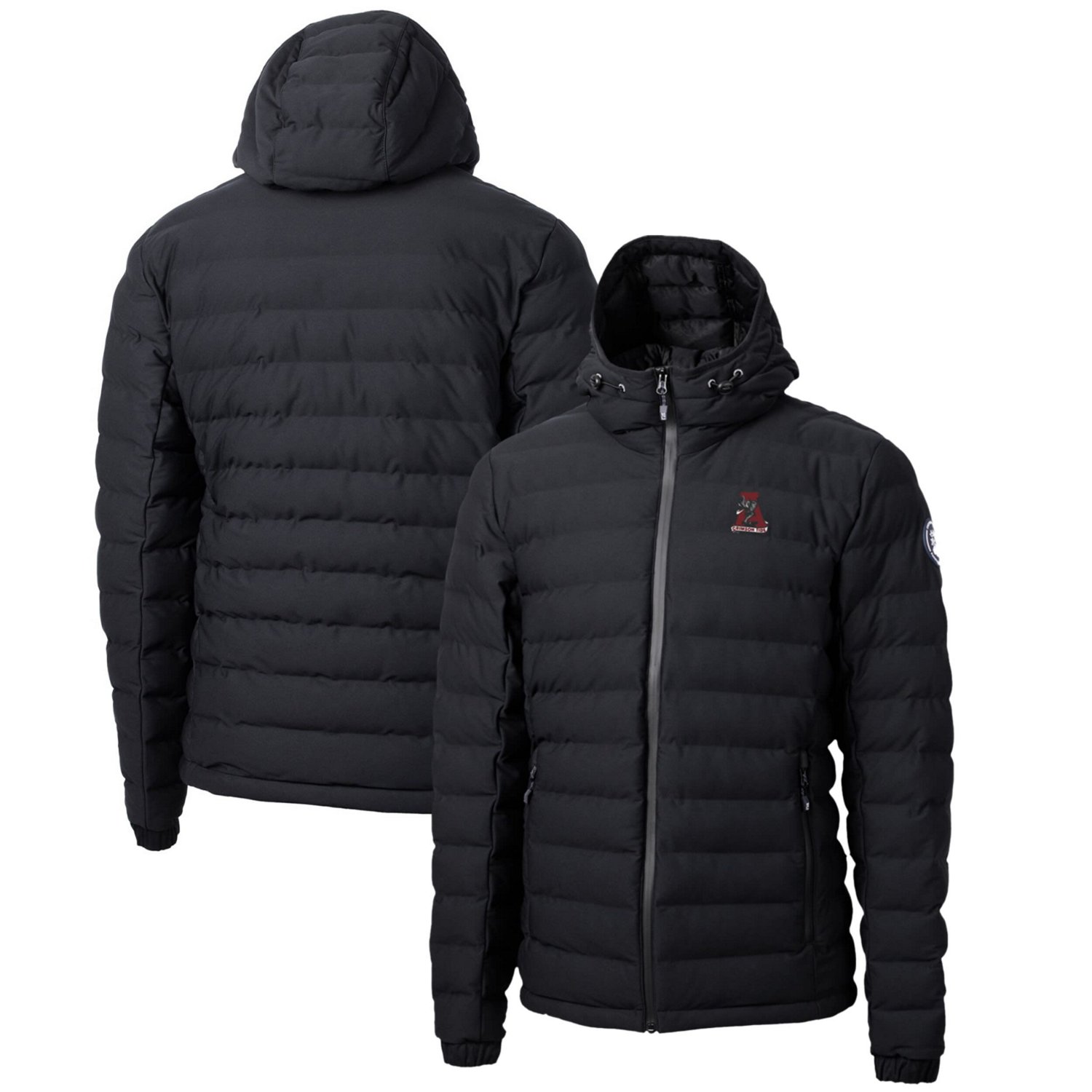 Cutter  Buck Alabama Crimson Tide Mission Ridge Repreve Eco Insulated Puffer Full-Zip Jacket                                     - view number 1