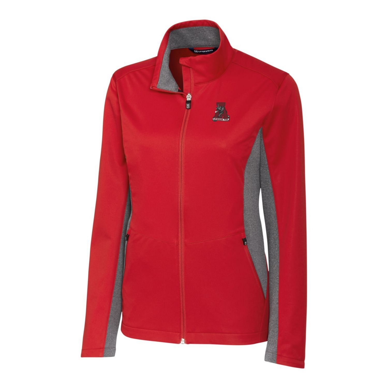 Cutter  Buck Alabama Crimson Tide Vault Navigate Softshell Full-Zip Jacket - view number 2