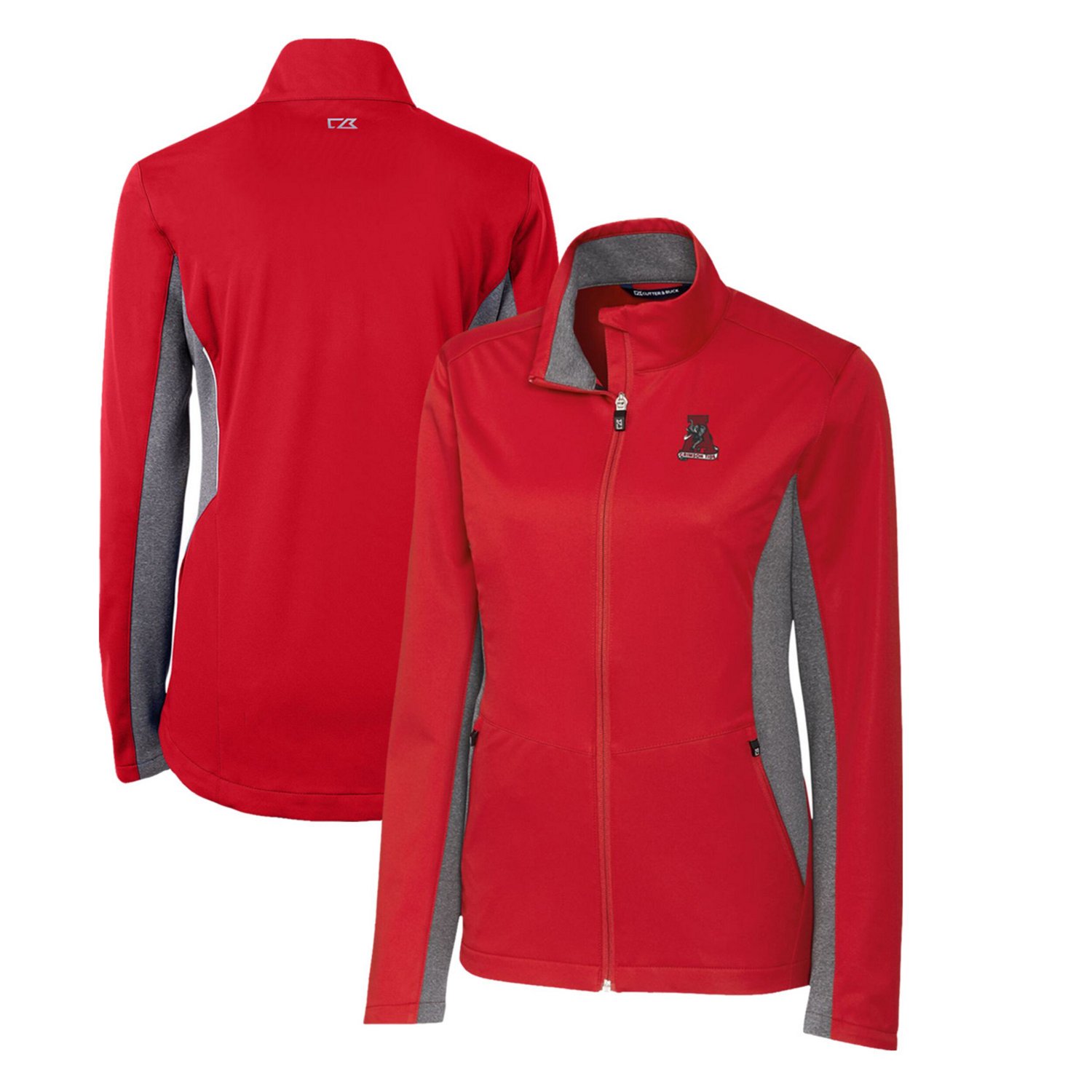 Cutter  Buck Alabama Crimson Tide Vault Navigate Softshell Full-Zip Jacket - view number 1
