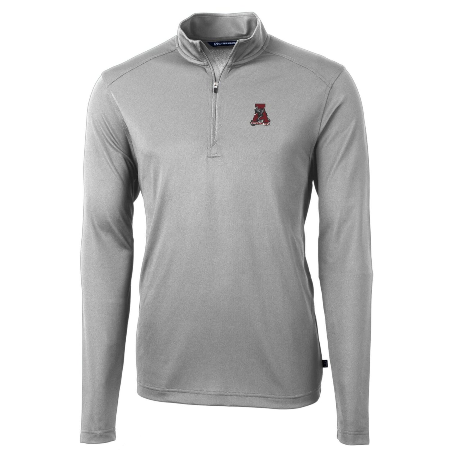 Cutter  Buck Alabama Crimson Tide Virtue Eco Pique Recycled Quarter-Zip Pullover Top                                             - view number 2