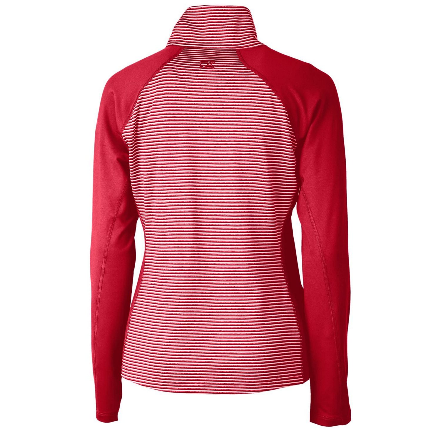 Cutter  Buck Alabama Tide Forge Tonal Stripe Stretch Half-Zip Pullover Top - view number 3