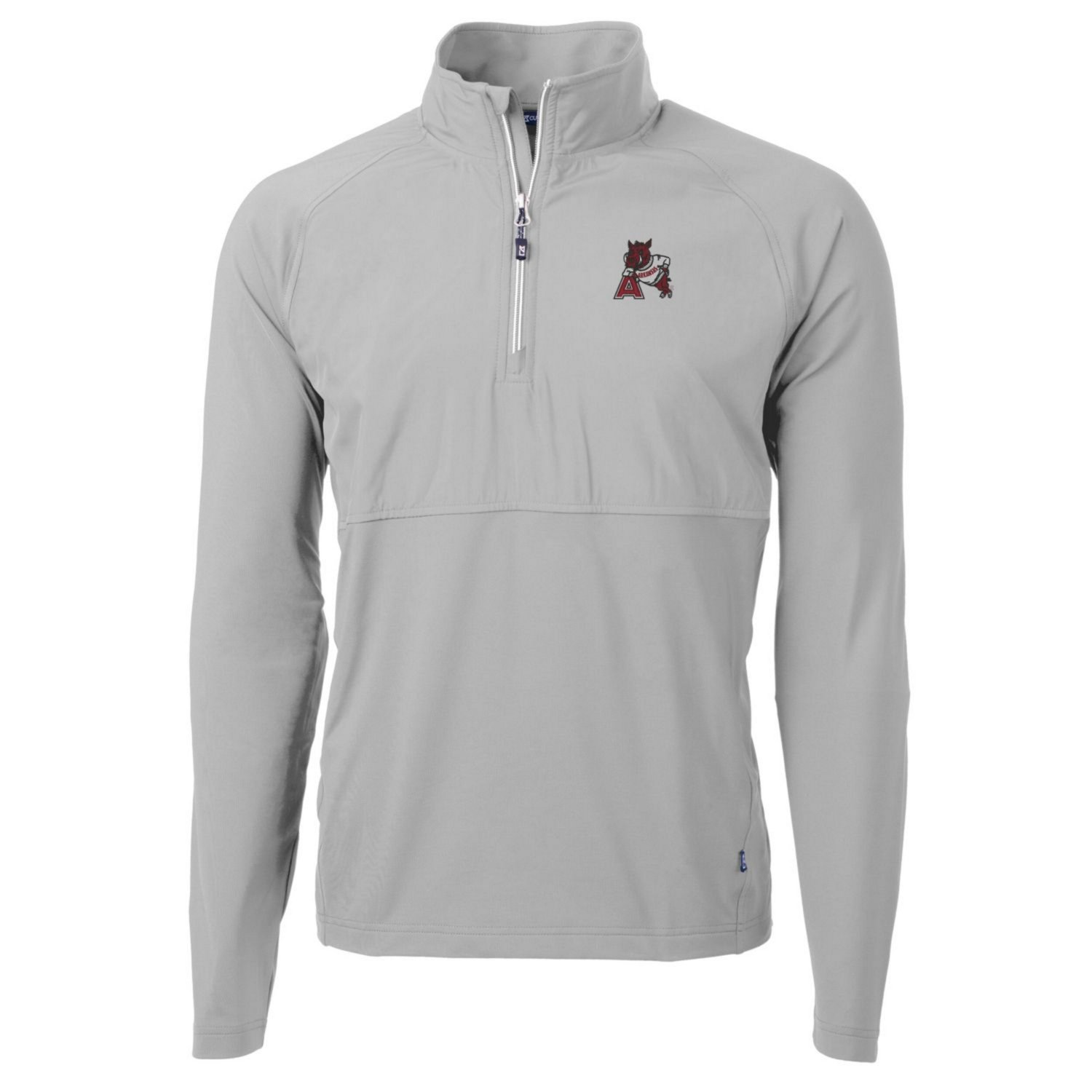 Cutter  Buck Arkansas Razorbacks Adapt Eco Knit Hybrid Recycled Quarter-Zip Pullover Top - view number 2