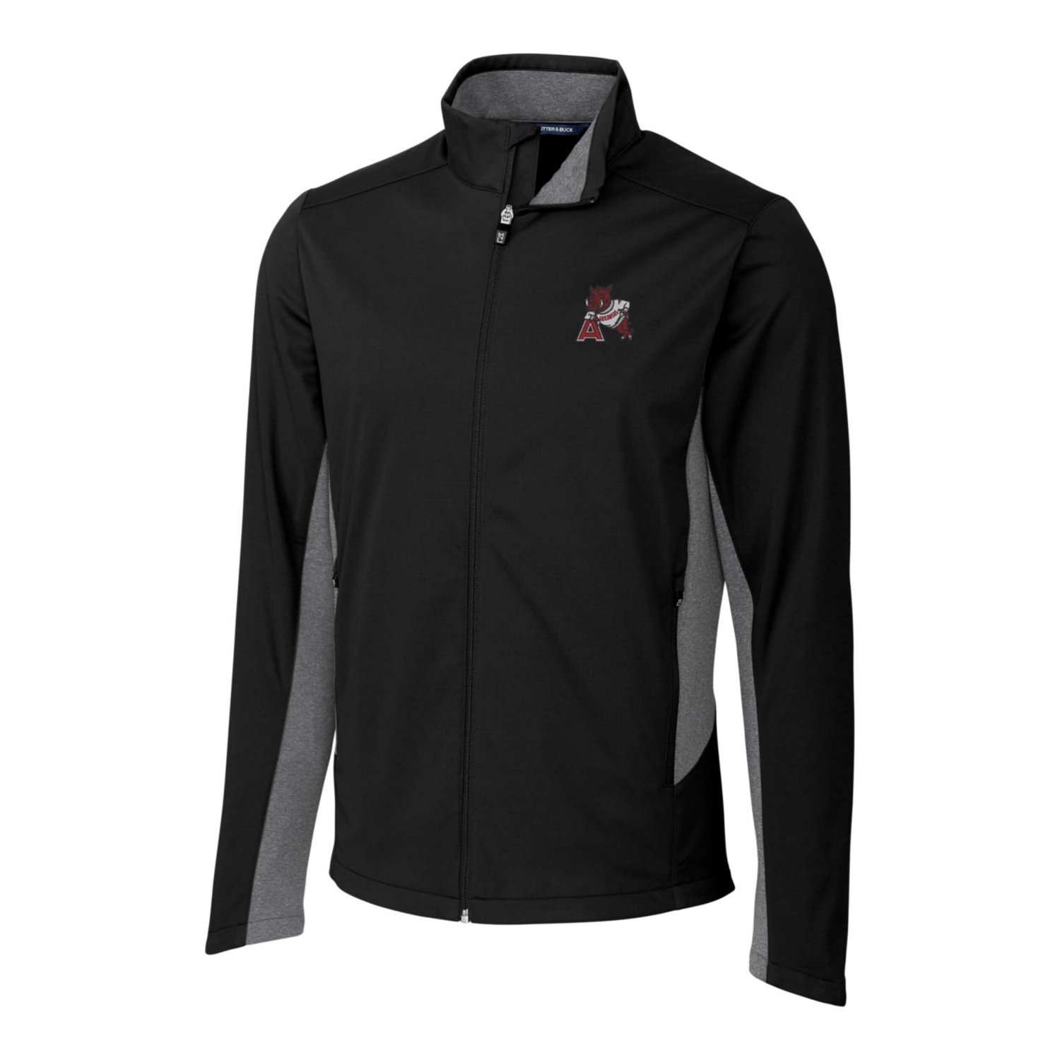 Cutter  Buck Arkansas Razorbacks Navigate Softshell Full-Zip Jacket                                                              - view number 2