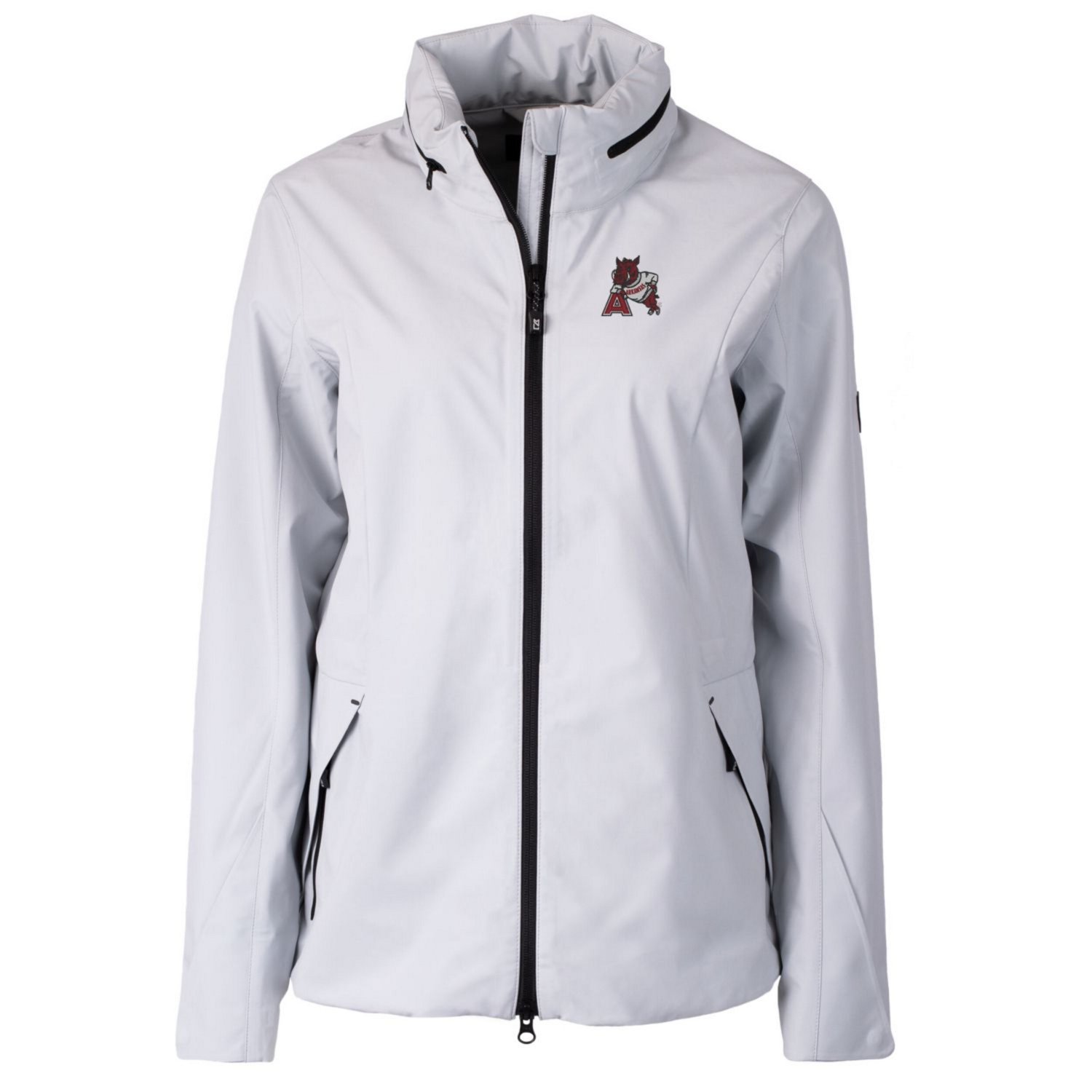 Cutter  Buck Arkansas Razorbacks Vault Vapor Water Repellent Stretch Full-Zip Rain Jacket - view number 2