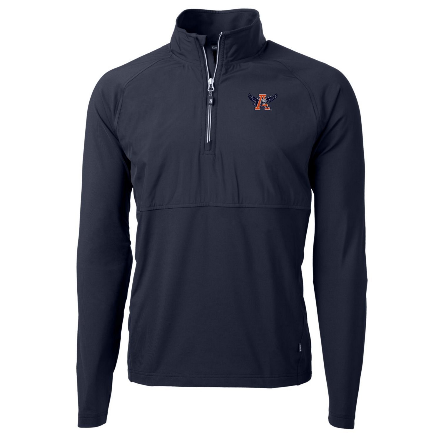 Cutter  Buck Auburn Tigers Adapt Eco Knit Hybrid Recycled Full-Zip Logo Jacket - view number 2