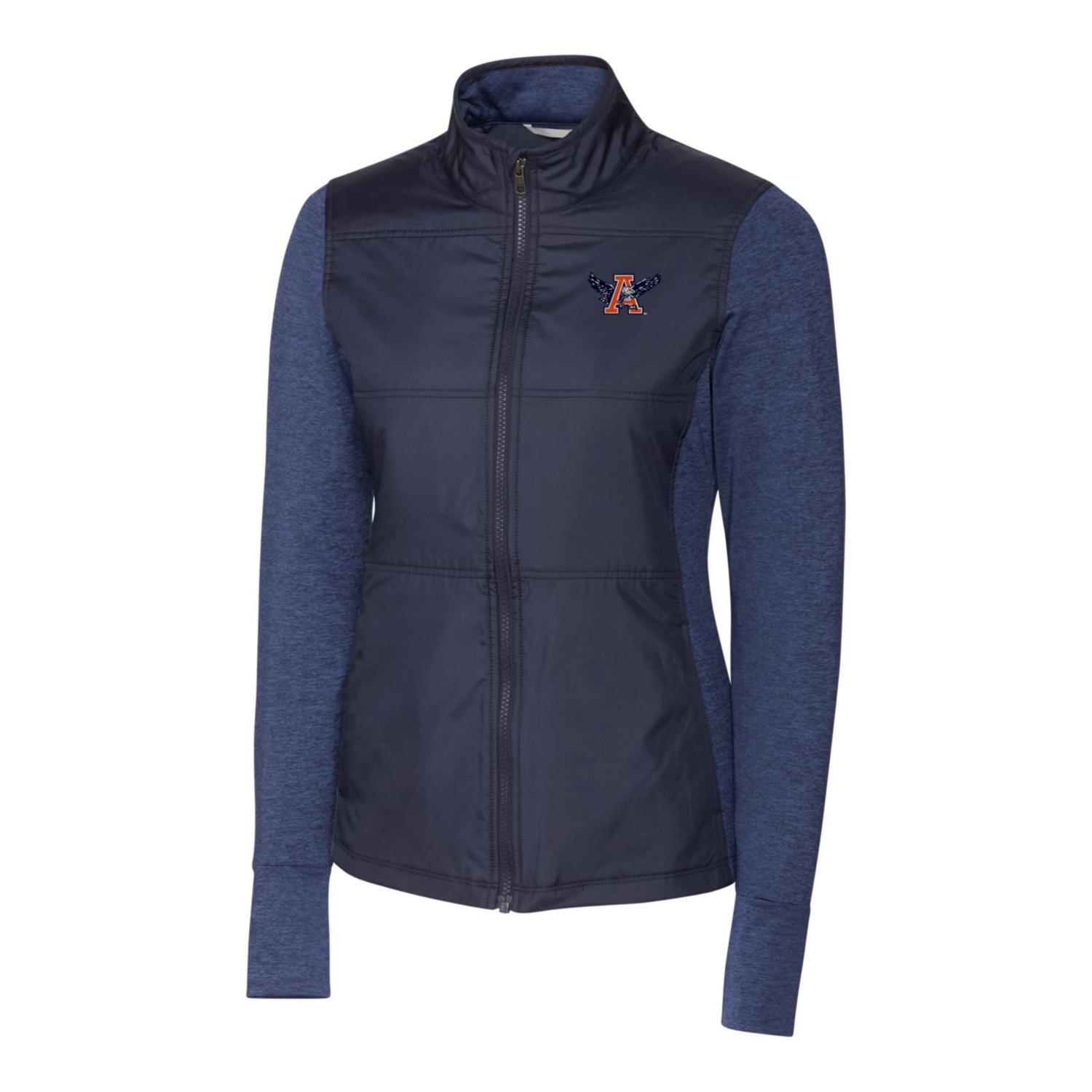 Cutter  Buck Auburn Tigers Vault Stealth Hybrid Quilted Full-Zip Jacket                                                          - view number 2