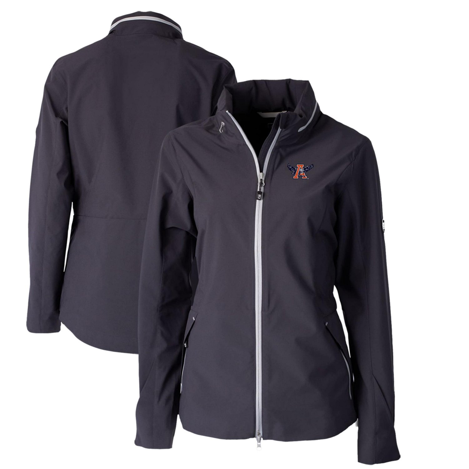 Cutter  Buck Auburn Tigers Vault Vapor Water Repellent Stretch Full-Zip Rain Jacket - view number 1