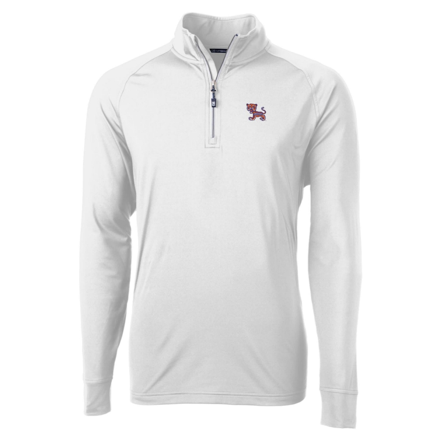 Cutter  Buck Clemson Tigers Adapt Eco Knit Stretch Recycled Quarter-Zip Pullover Top - view number 2