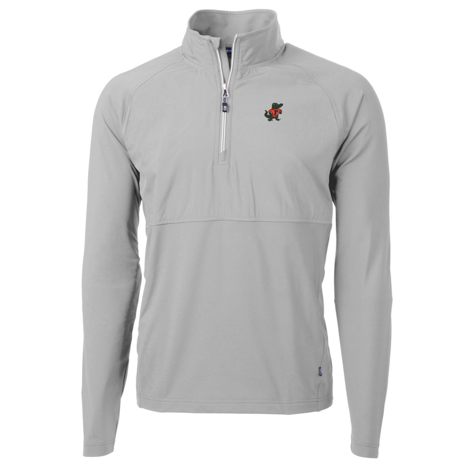 Cutter  Buck Florida Gators Adapt Eco Knit Hybrid Recycled Quarter-Zip Pullover Top - view number 2