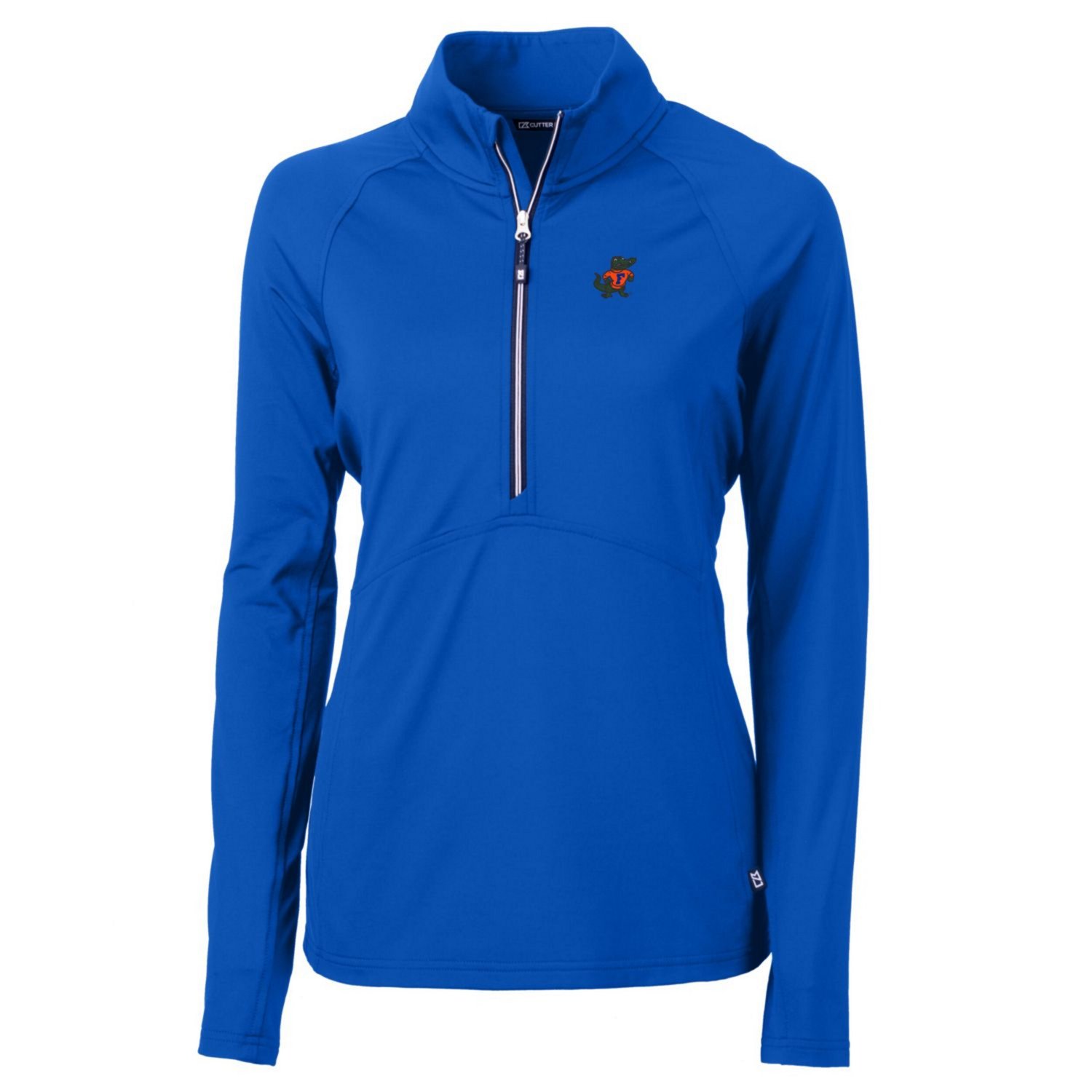 Cutter  Buck Florida Gators Adapt Eco Knit Stretch Recycled Half-Zip Pullover Top - view number 2