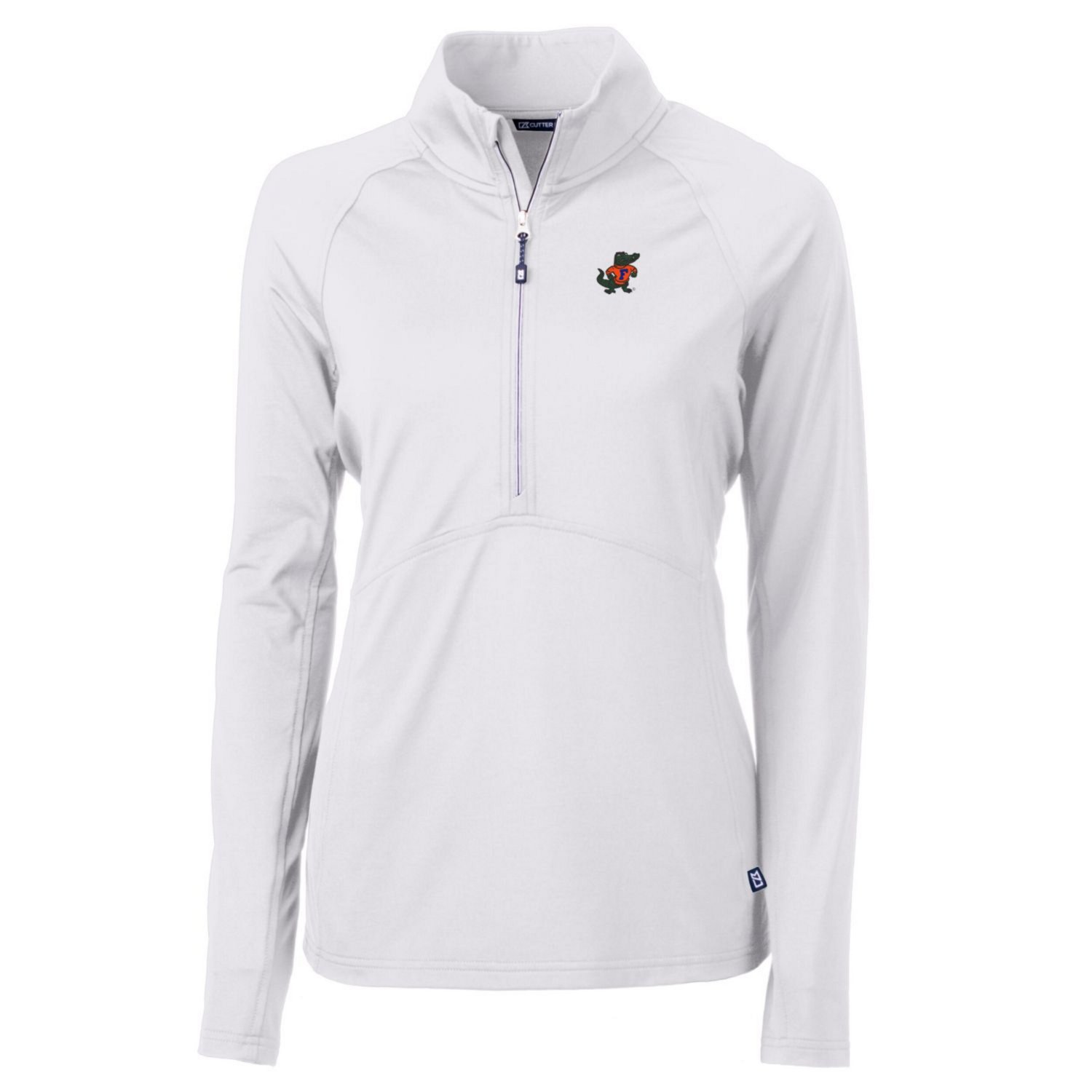 Cutter  Buck Florida Gators Adapt Eco Knit Stretch Recycled Half-Zip Pullover Top - view number 2
